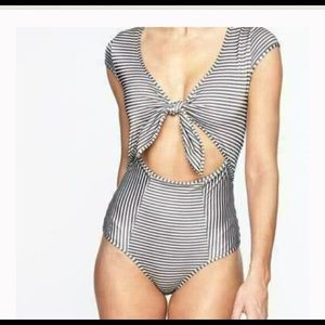 Athlete Tie front swimsuit